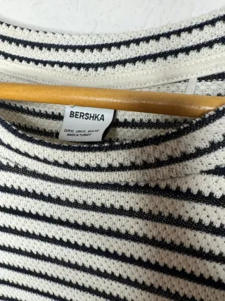 Camiseta sin mangas a rayas