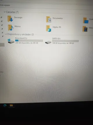 Portátil HP 10'1" Táctil Rojo Seminuevo