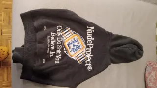 Sudadera Unisex Nude Project con Estampado Reloj