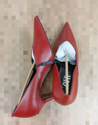 Zapatos Zara Talla 38 Rojos