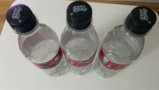 3 bottiglie Coca-Cola Star Wars R2-D2 e Anakin