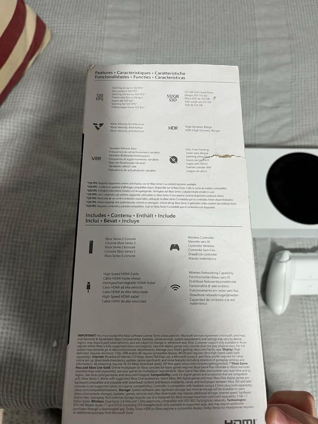 Xbox Series S 512GB SSD Blanca