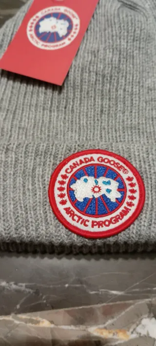 Oferta Gorro Canada Goose Gris Lana