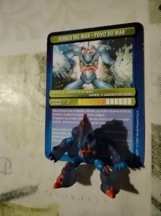 Lote 16 Figuras Gormiti + 12 Cartas