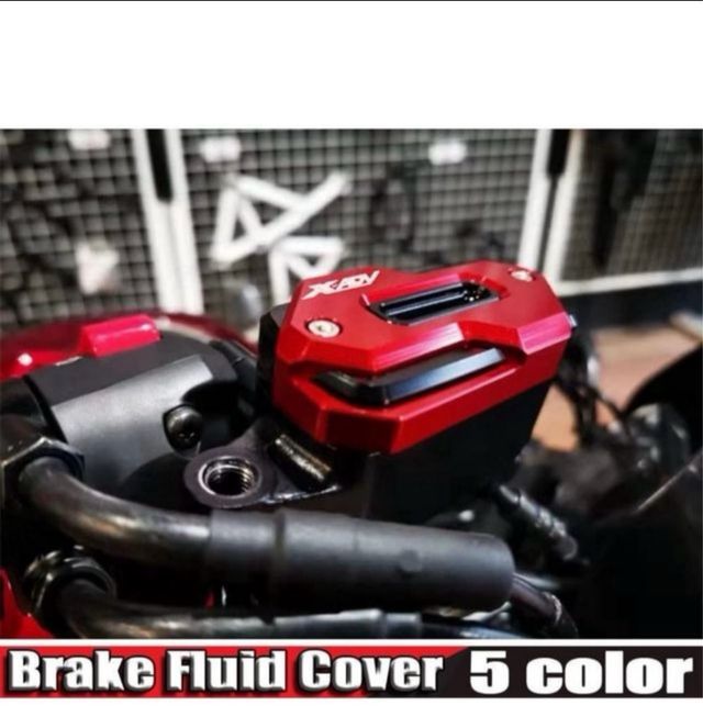 NUOVO! 2 Tapas deposito liquido freno moto Honda