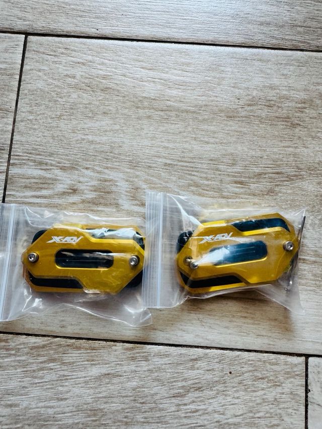 NUOVO! 2 Tapas deposito liquido freno moto Honda