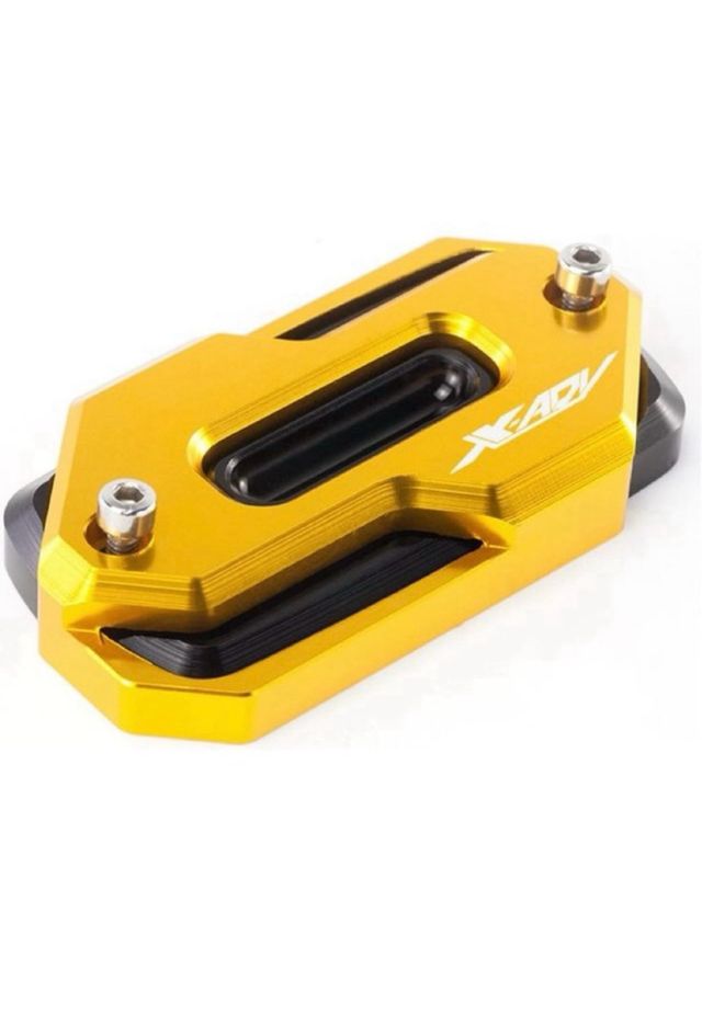 NUOVO! 2 Tapas deposito liquido freno moto Honda