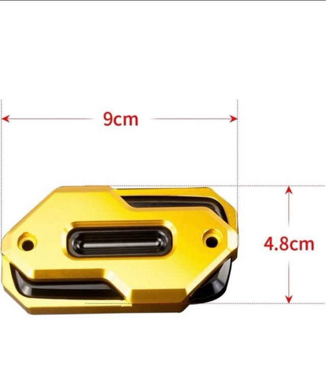 NUOVO! 2 Tapas deposito liquido freno moto Honda