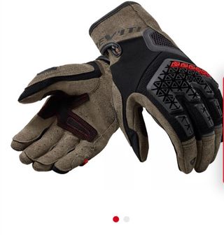 Guantes Revit Marrones y Rojos