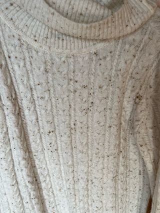 vestido largo de algodón, talla XS, puesto una vez