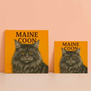 Azulejo Decorativo Maine Coon