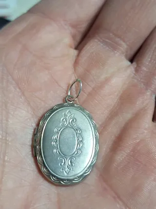 Antiguo Medallón,colgante, medalla ,guarda pelo.