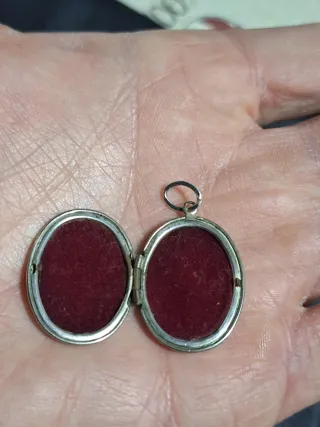 Antiguo Medallón,colgante, medalla ,guarda pelo.