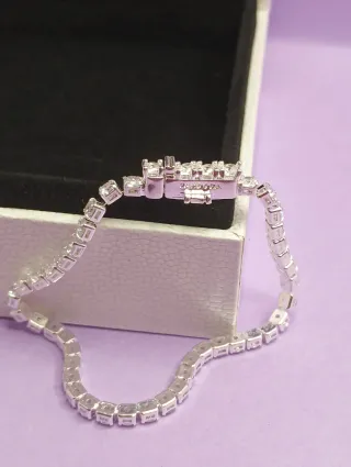 Pulsera Pandora Plata con Circonitas