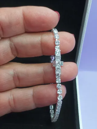 Pulsera Pandora Plata con Circonitas