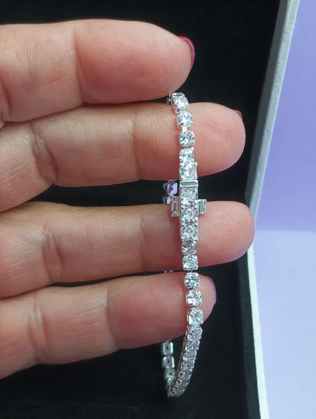 Pulsera Pandora Plata con Circonitas