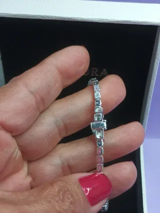 Pulsera Pandora Plata con Circonitas