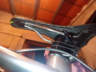 Sillín Bici Carreras Negro/Amarillo