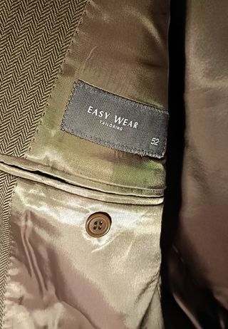 Americana sport marrón coderas Talla 52