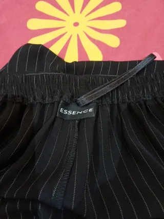 Pantalón ancho rayas