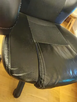 Silla de escritorio negra