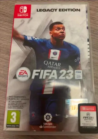 Nintendo Switch Lite + microsd 256GB + fifa 23