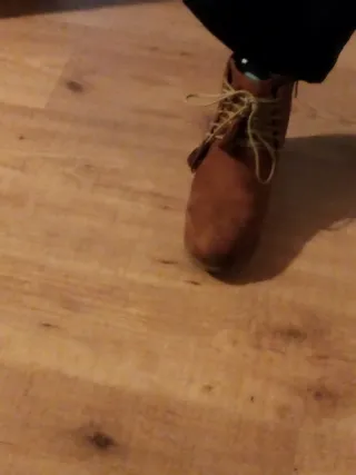 Botín Kylie color Camel. Muy cómodas, ligeras.