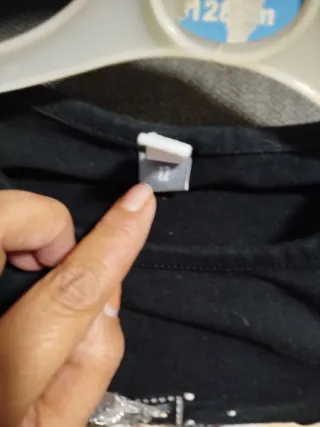 Camiseta niña manga larga con lentejuelas