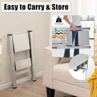 Escalera plegable 2 peldaños