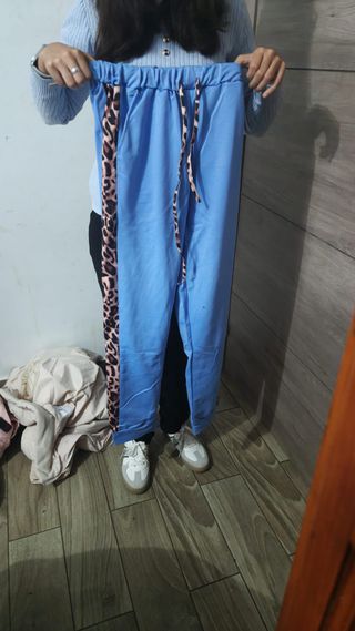 Conjunto Sudadera y Pantalón Mujer Leopardo