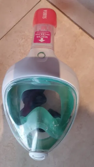Máscara de buceo SUBEA Easybreath, EN PERFECTO EST
