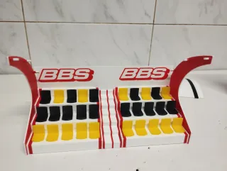 Decoración Scalextric-slot Grada,