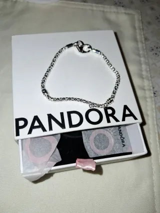 Pulsera Pandora Cierre Infinito Plata