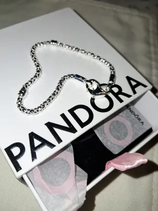 Pulsera Pandora Cierre Infinito Plata