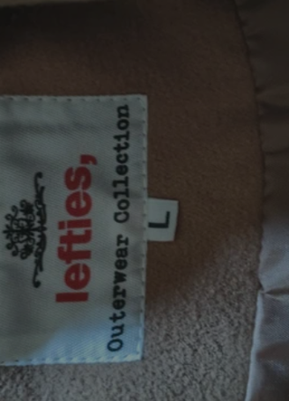 Abrigo Lefties Beige