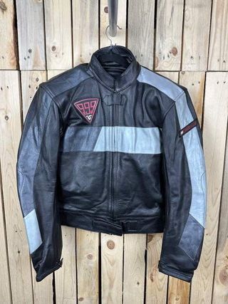 CHAQUETA T-M DE MOTO GARIBALDI NEGRA 3