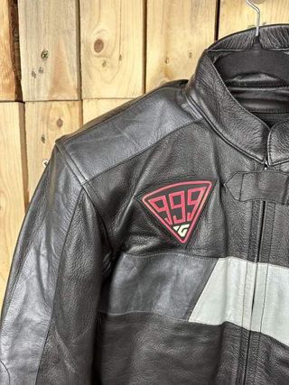CHAQUETA T-M DE MOTO GARIBALDI NEGRA 3