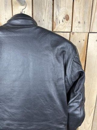 CHAQUETA T-M DE MOTO GARIBALDI NEGRA 3