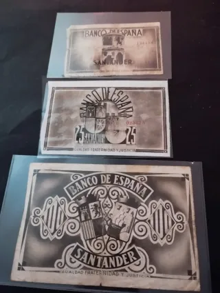 Billetes antiguos El Banco de España