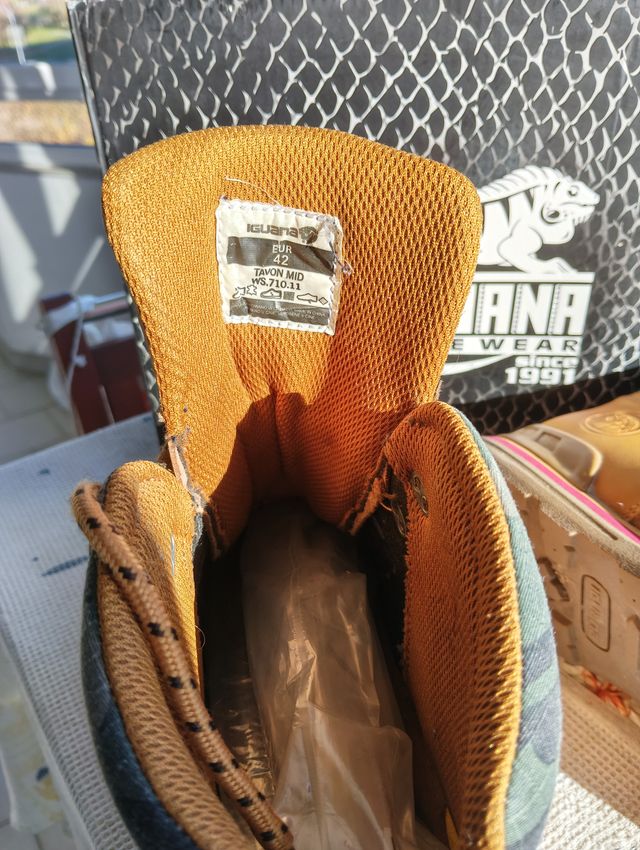 Botas de Piel Iguana Talla 42