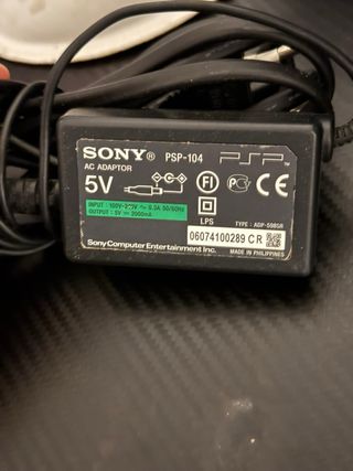 Cargador Sony PSP 104 AC Adaptor 5V