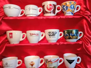 Tazzine caffè pubblicitarie