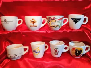 Tazzine caffè pubblicitarie