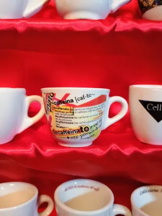 Tazzine caffè pubblicitarie