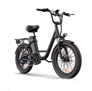 Bicicleta Eléctrica Negra