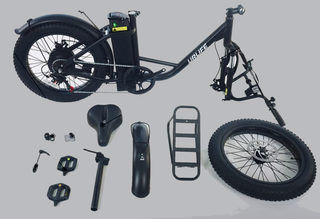 Bicicleta Eléctrica Negra