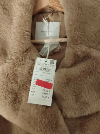 Abrigo Springfield Beige Talla S