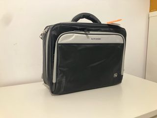Maletín Médico Elite Bags Negro/Gris