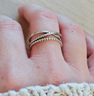 Anillo Plata S925 con sello de garantía