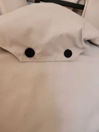 Chubasquero Bimba y Lola Beige/gris Talla S nuevo